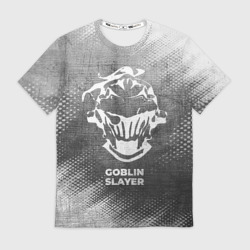 Мужская футболка 3D Goblin Slayer - grey gradient