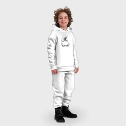 Детский костюм хлопок Oversize Голый землекоп любит тебя - фото 2