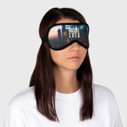 Маска для сна 3D Москва сити деловой центр - фото 2