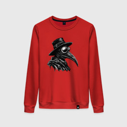 Женский свитшот хлопок Plague doctor