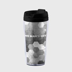 Термокружка-непроливайка No Man's Sky - grey gradient посередине