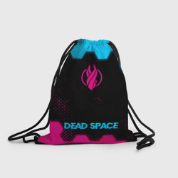 Рюкзак-мешок 3D Dead Space - neon gradient по-центру