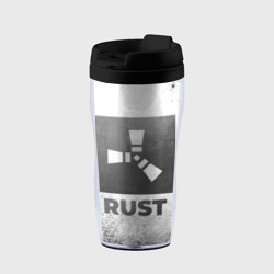 Термокружка-непроливайка Rust - white gradient