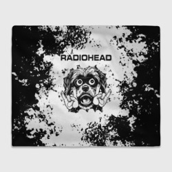 Плед 3D Radiohead - рок пес