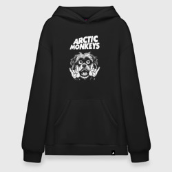 Худи SuperOversize хлопок Arctic Monkeys rock dog