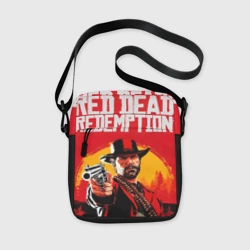 Сумка через плечо 3D Red Dead Redemption - cowboys 