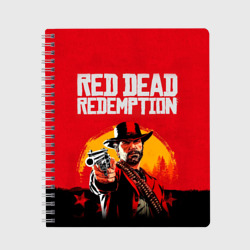 Тетрадь Red Dead Redemption - cowboys 