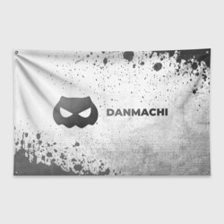 Флаг-баннер DanMachi - white gradient по-горизонтали