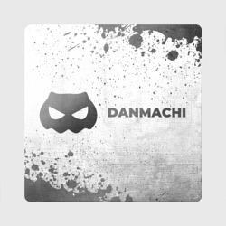 Магнит виниловый Квадрат DanMachi - white gradient по-горизонтали