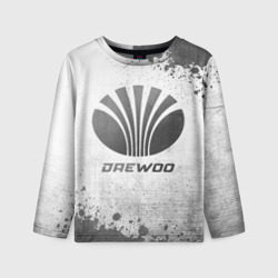 Детский лонгслив 3D Daewoo - white gradient