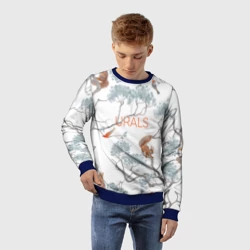 Детский свитшот 3D Уральский паттерн лес - фото 2