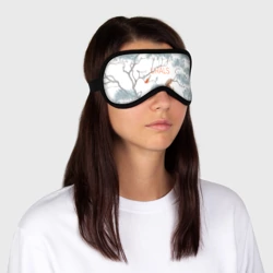 Маска для сна 3D Уральский паттерн лес - фото 2