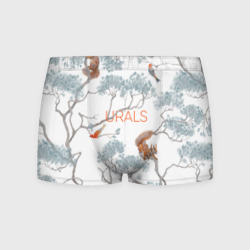 Мужские трусы 3D Уральский паттерн лес