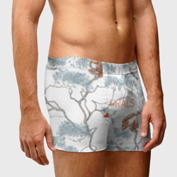 Мужские трусы 3D Уральский паттерн лес - фото 2