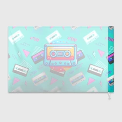 Флаг 3D Кассеты и надпись 90s - фото 2