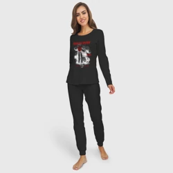 Женская пижама с лонгсливом хлопок Син и Ной - Дорохедоро  - фото 2