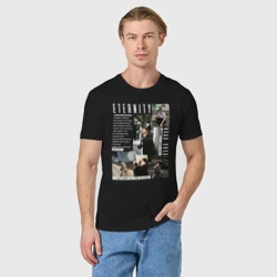 Мужская футболка хлопок Stray kids Bang Chan Eternity - фото 2