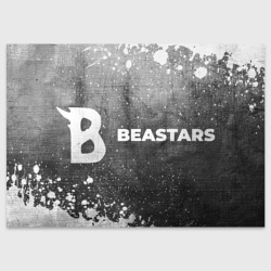 Поздравительная открытка Beastars - grey gradient по-горизонтали