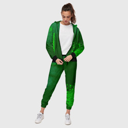 Женский костюм 3D Danganronpa - green gradient вертикально - фото 2