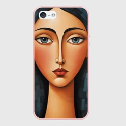 Чехол для iPhone 5/5S матовый Вдохновлено Модильяни