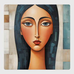 Магнитный плакат 3Х3 Вдохновлено Модильяни