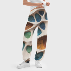 Женские джоггеры оверсайз 3D Вдохновлено Антонио Гауди - фото 2