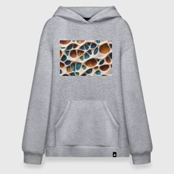 Худи SuperOversize хлопок Вдохновлено Антонио Гауди
