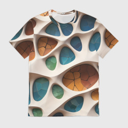 Мужская футболка 3D Вдохновлено Антонио Гауди