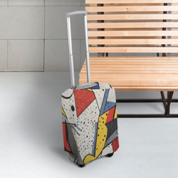 Чехол для чемодана 3D Поп-арт яркая абстракция - фото 2