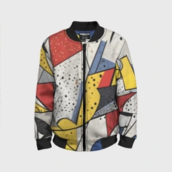 Детский бомбер 3D Поп-арт яркая абстракция