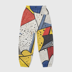Женские джоггеры оверсайз 3D Поп-арт яркая абстракция