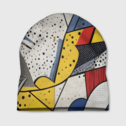 Шапка 3D Поп-арт яркая абстракция