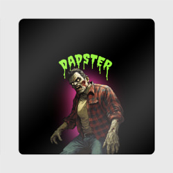 Магнит виниловый Квадрат Dadster - zombie - на хэллоуин 