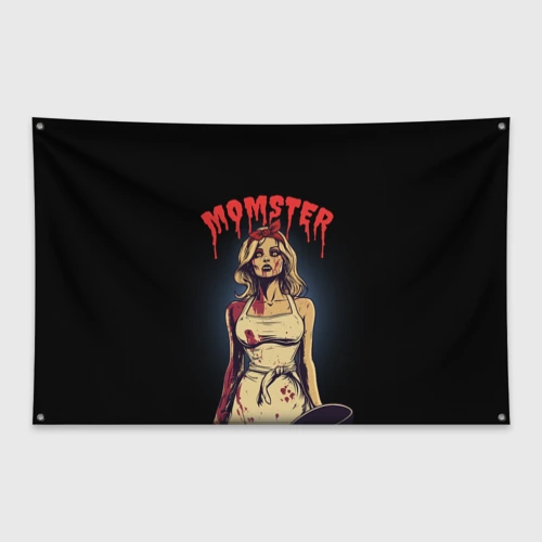 Флаг-баннер Momster - vampire - на хэллоуин