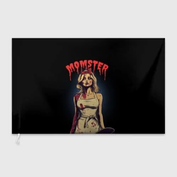 Флаг 3D Momster - vampire - на хэллоуин