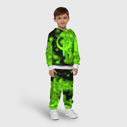 Детский костюм с толстовкой 3D Квейк кислотная зима - фото 2