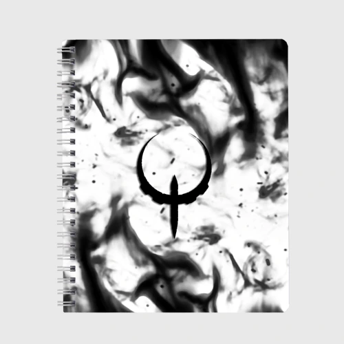 Тетрадь Quake fire black
