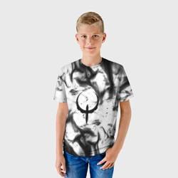 Детская футболка 3D Quake fire black - фото 2