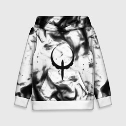 Детская толстовка 3D Quake fire black