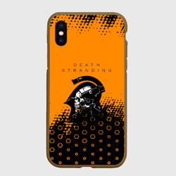 Чехол для iPhone XS Max матовый Death Stranding game studio