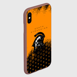 Чехол для iPhone XS Max матовый Death Stranding game studio - фото 2