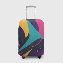 Чехол для чемодана 3D Космос яркая абстракция