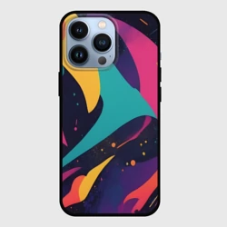 Чехол для iPhone 13 Pro Космос яркая абстракция