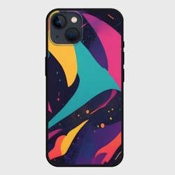 Чехол для iPhone 14 Космос яркая абстракция