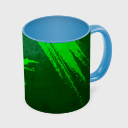 Кружка с полной запечаткой Black Sabbath - green gradient