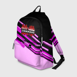 Рюкзак 3D Tekken pink line