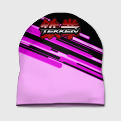 Шапка 3D Tekken pink line