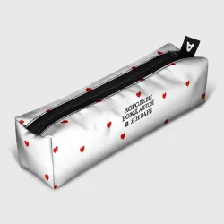 Пенал школьный 3D Королевы рождаются в январе и сердца