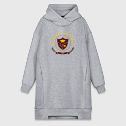 Платье-худи хлопок University emblem
