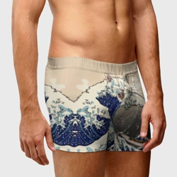 Мужские трусы 3D Большой котик в Канагаве - фото 2